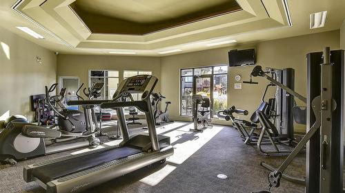 225-4380 Lakeshore Road, Kelowna, BC - Indoor Photo Showing Gym Room
