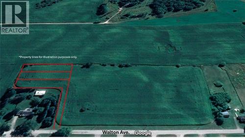 Map location - 1052 Walton Avenue, Listowel, ON 