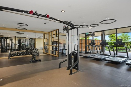 #609-363 Tyee Rd, Victoria, BC - Indoor Photo Showing Gym Room