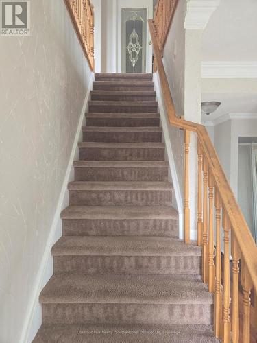 Stairs to upper level - 147 Baggs Crescent, Cambridge, ON - Indoor Photo Showing Other Room