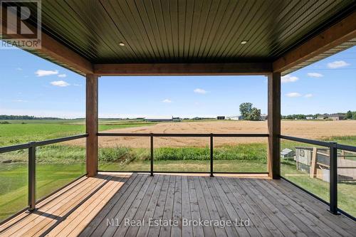 74 Bedell Drive, Mapleton, ON - Outdoor With Deck Patio Veranda With View With Exterior