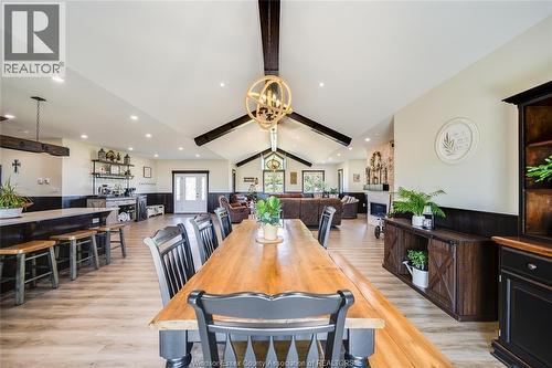 1764 Third Concession Line, Wheatley, ON - Indoor Photo Showing Dining Room