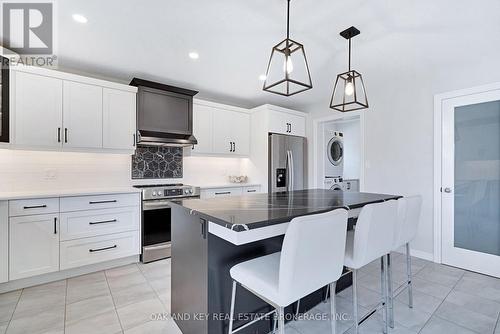 48 Ambrosia Path, St. Thomas, ON - Indoor Photo Showing Kitchen With Stainless Steel Kitchen With Upgraded Kitchen