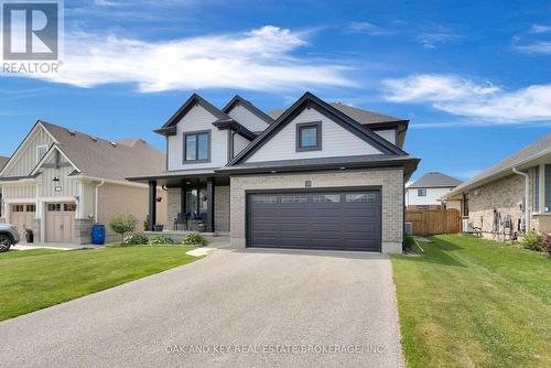 2 car garage with electrical charger for EV. - 48 Ambrosia Path, St. Thomas, ON - Outdoor With Facade