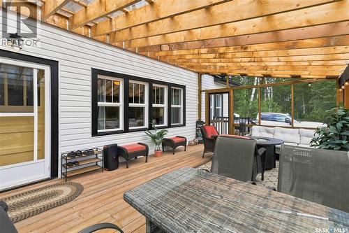 501 Coner Heights, Barrier Lake, SK - Outdoor With Deck Patio Veranda With Exterior