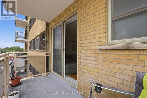 403 - 87 St George Street, Brantford, ON - Outdoor With Balcony With Exterior
