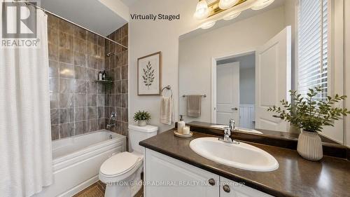 Virtually Staged - 284 East'S Corners Boulevard, Vaughan, ON - Indoor Photo Showing Bathroom