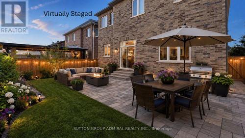 Virtually Staged - 284 East'S Corners Boulevard, Vaughan, ON - Outdoor With Deck Patio Veranda