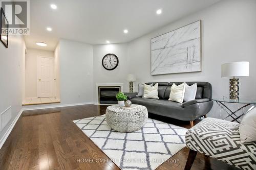 5813 Fieldon Road, Mississauga, ON - Indoor Photo Showing Living Room With Fireplace