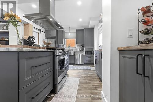 347 Dover Street S, Cambridge, ON - Indoor Photo Showing Kitchen With Upgraded Kitchen