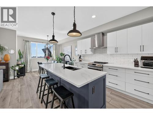 2359 Hawks Boulevard, West Kelowna, BC - Indoor Photo Showing Kitchen With Double Sink With Upgraded Kitchen