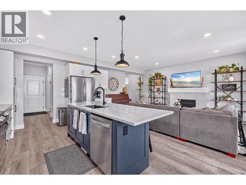 2359 Hawks Boulevard, West Kelowna, BC - Indoor Photo Showing Kitchen With Upgraded Kitchen