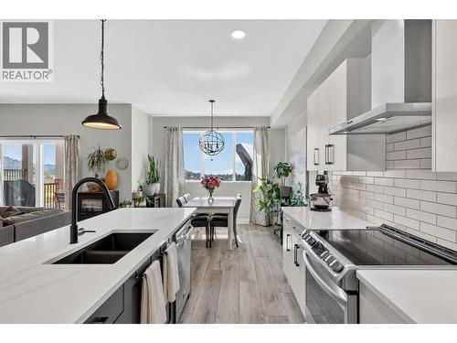 2359 Hawks Boulevard, West Kelowna, BC - Indoor Photo Showing Kitchen With Double Sink