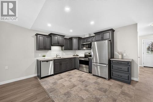 14 Devon Drive, South Huron (Exeter), ON - Indoor Photo Showing Kitchen With Stainless Steel Kitchen
