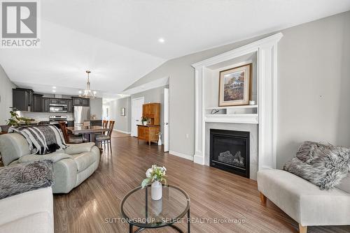 14 Devon Drive, South Huron (Exeter), ON - Indoor Photo Showing Living Room With Fireplace