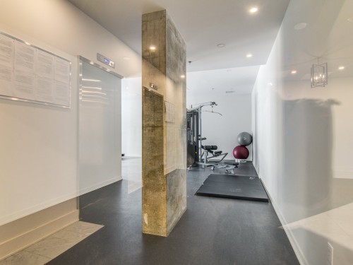 Exercise Room - 307-1190 Rue Mackay, Montréal (Ville-Marie), QC - Indoor Photo Showing Other Room