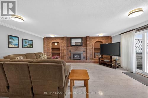 39 Algonquin Court, Hamilton, ON - Indoor Photo Showing Other Room With Fireplace