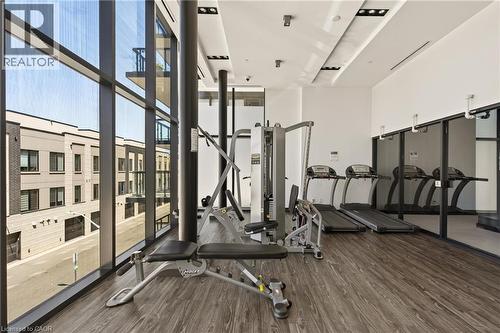 1119 Cooke Boulevard Unit# B323, Burlington, ON - Indoor Photo Showing Gym Room