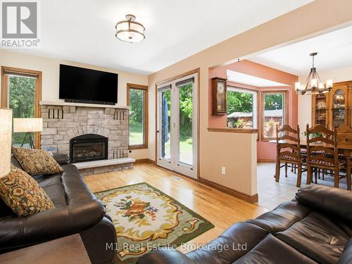 294 Colborne Street, Centre Wellington (Elora/Salem), ON - Indoor Photo Showing Living Room With Fireplace