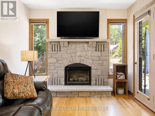 294 Colborne Street, Centre Wellington (Elora/Salem), ON - Indoor Photo Showing Living Room With Fireplace