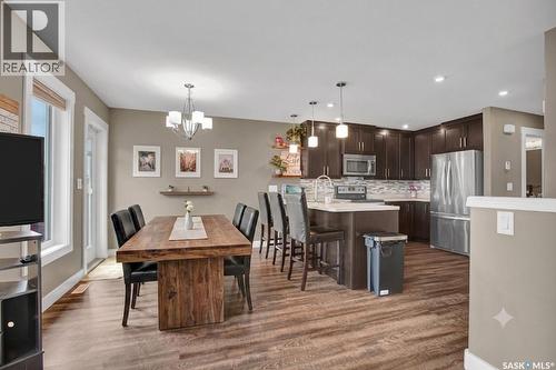 6F 110 Centennial Boulevard, Warman, SK - Indoor Photo Showing Dining Room