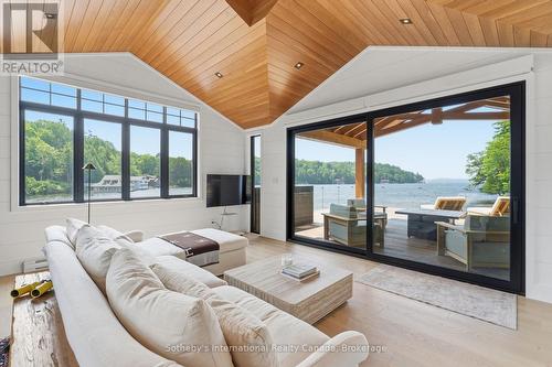 1097 Armstrong Point Road, Muskoka Lakes (Medora), ON -  With Body Of Water With Deck Patio Veranda With Exterior