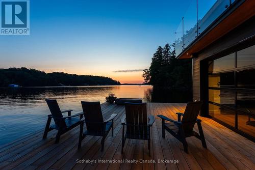 1097 Armstrong Point Road, Muskoka Lakes (Medora), ON - Outdoor With Body Of Water With Deck Patio Veranda With View