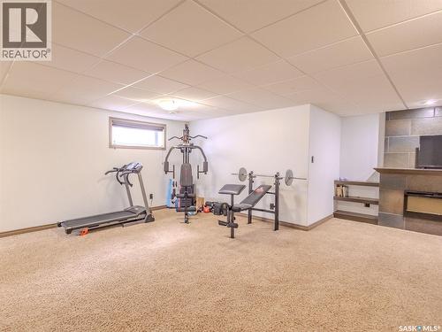 4820 Mccombie Crescent, Regina, SK - Indoor Photo Showing Gym Room