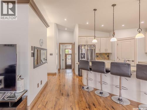 4820 Mccombie Crescent, Regina, SK - Indoor Photo Showing Kitchen With Upgraded Kitchen