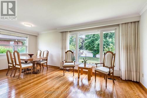 Flooded with Natural Light - 163 Floradale Drive, Mississauga, ON - Indoor Photo Showing Dining Room