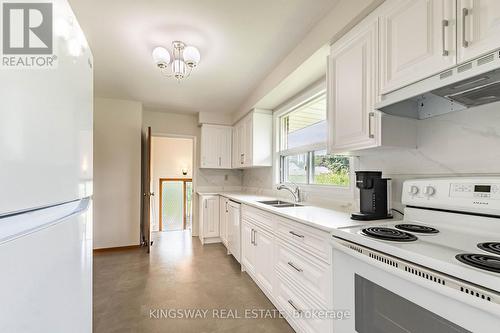 New Eat-in Kitchen - 163 Floradale Drive, Mississauga, ON - Indoor Photo Showing Kitchen With Double Sink