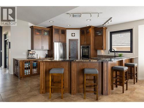 10 Bayview Heights, Coldstream, BC - Indoor Photo Showing Kitchen With Upgraded Kitchen