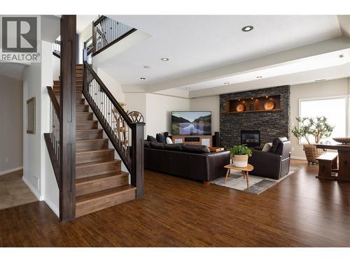 10 Bayview Heights, Coldstream, BC - Indoor With Fireplace
