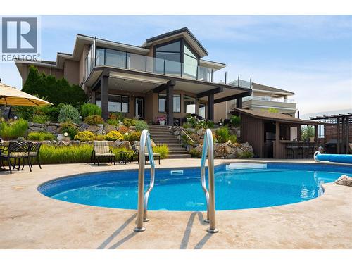 10 Bayview Heights, Coldstream, BC - Outdoor With In Ground Pool With Deck Patio Veranda