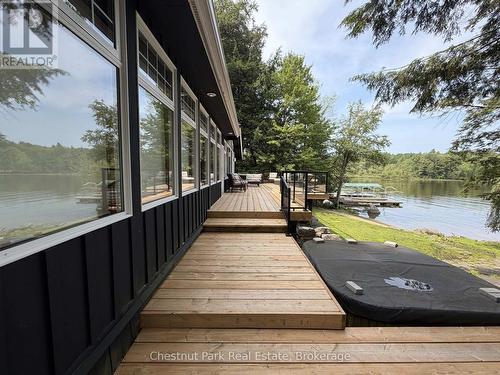 1002 Ahmic Drive N, Muskoka Lakes (Medora), ON - Outdoor With Body Of Water