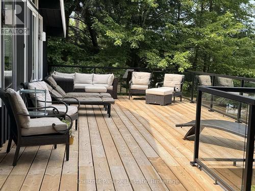 1002 Ahmic Drive N, Muskoka Lakes (Medora), ON - Outdoor With Deck Patio Veranda With Exterior