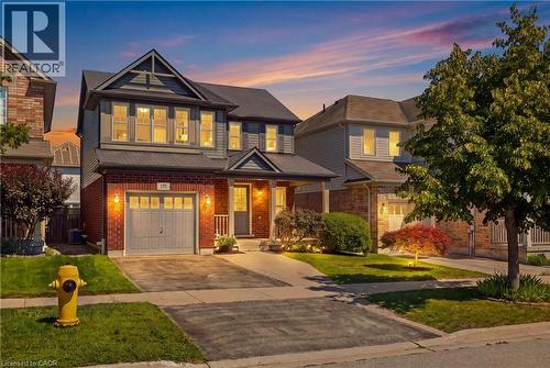 Brick and siding exterior with a gabled roof - 171 Chase Crescent, Cambridge, ON - Outdoor With Facade
