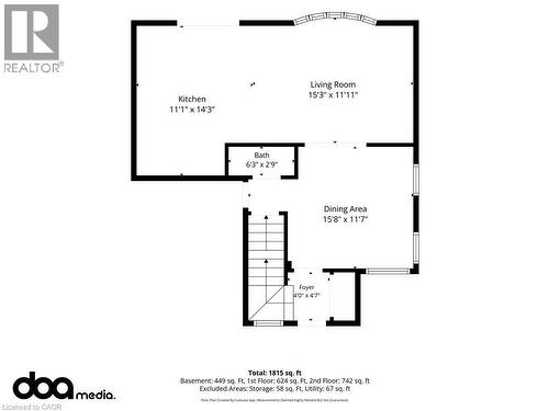 Floor plan - 171 Chase Crescent, Cambridge, ON - Other