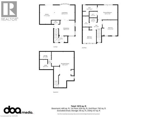 Floor plan - 171 Chase Crescent, Cambridge, ON - Other