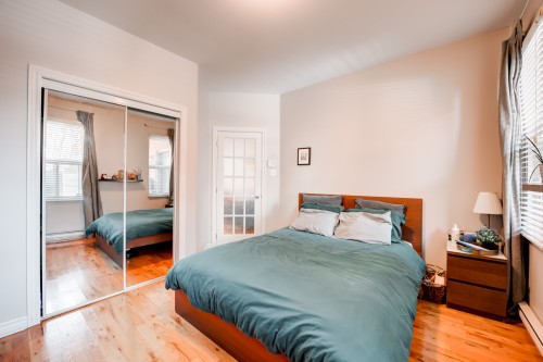 Master Bedroom - 1228 Rue Ropery, Montréal (Le Sud-Ouest), QC - Indoor Photo Showing Bedroom