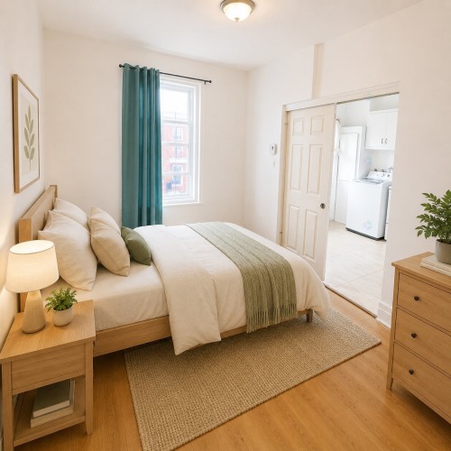 Chambre à coucher - 410-406  - 416 4E Avenue, Montréal (Verdun/Île-Des-Soeurs), QC - Indoor Photo Showing Bedroom