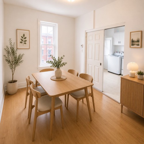Chambre à coucher - 410-406  - 416 4E Avenue, Montréal (Verdun/Île-Des-Soeurs), QC - Indoor Photo Showing Dining Room