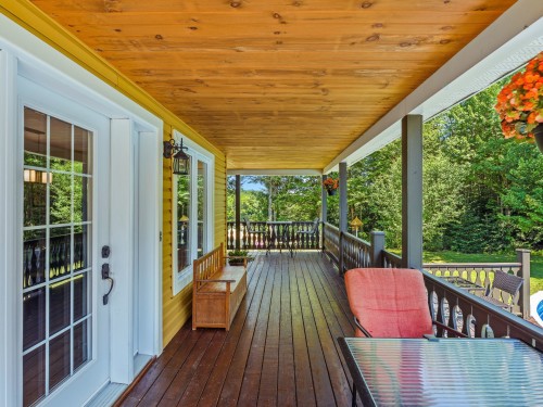 Balcon - 37 Ch. Mercier, Bury, QC - Outdoor With Deck Patio Veranda With Exterior