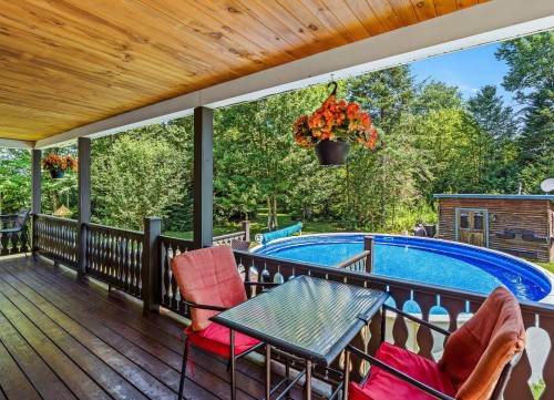 Balcon - 37 Ch. Mercier, Bury, QC - Outdoor With Deck Patio Veranda With Exterior