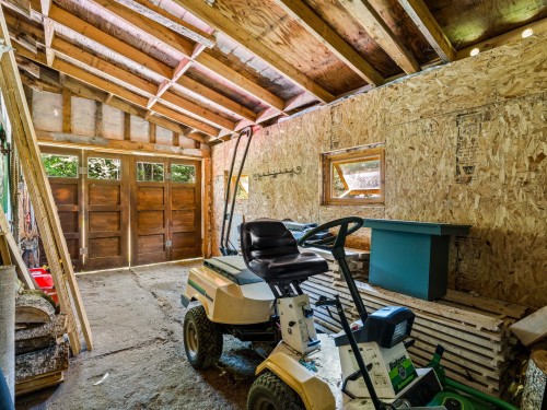 Garage - 37 Ch. Mercier, Bury, QC - Indoor Photo Showing Basement
