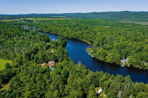Photo aérienne - 37 Ch. Mercier, Bury, QC - Outdoor With Body Of Water With View