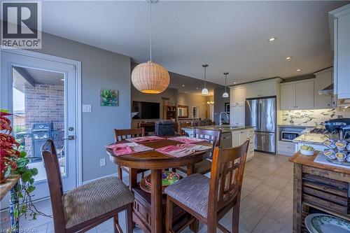 7 Stonebridge Place, Simcoe, ON - Indoor Photo Showing Dining Room