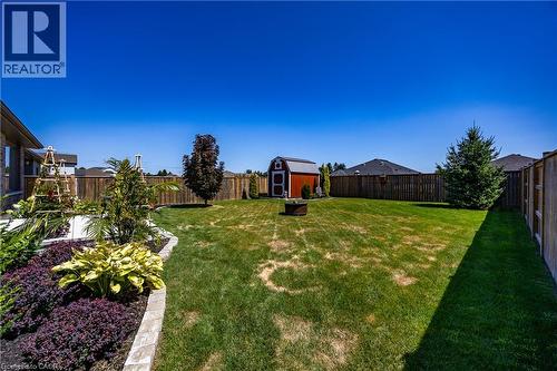 7 Stonebridge Place, Simcoe, ON - Outdoor With Backyard