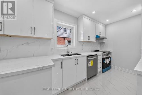 46 Singleton Road, Toronto, ON - Indoor Photo Showing Kitchen With Double Sink