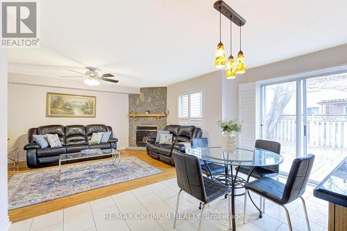 1466 Willowvale Gardens, Mississauga, ON - Indoor With Fireplace